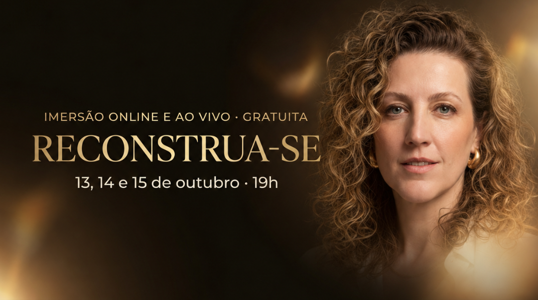 Imersão Reconstrua-se · 13, 14 e 15 de outubro · 19h